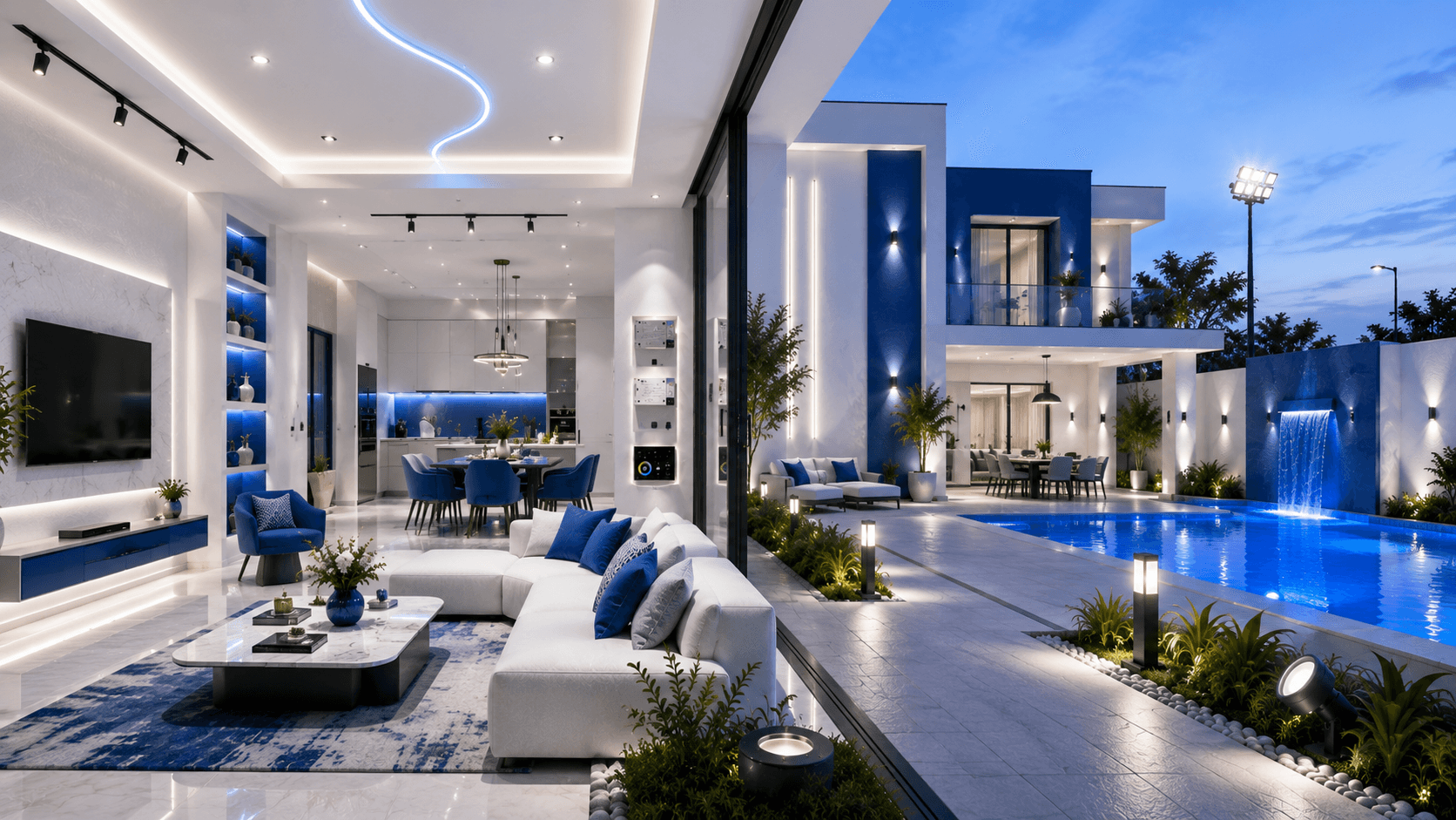 Glowia architectural luxury lighting showcase
